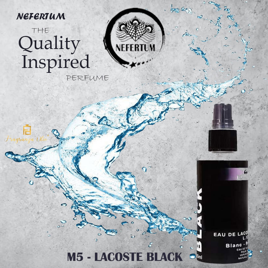 PERFUME FOR MEN – M5 LACOSTE BLACK