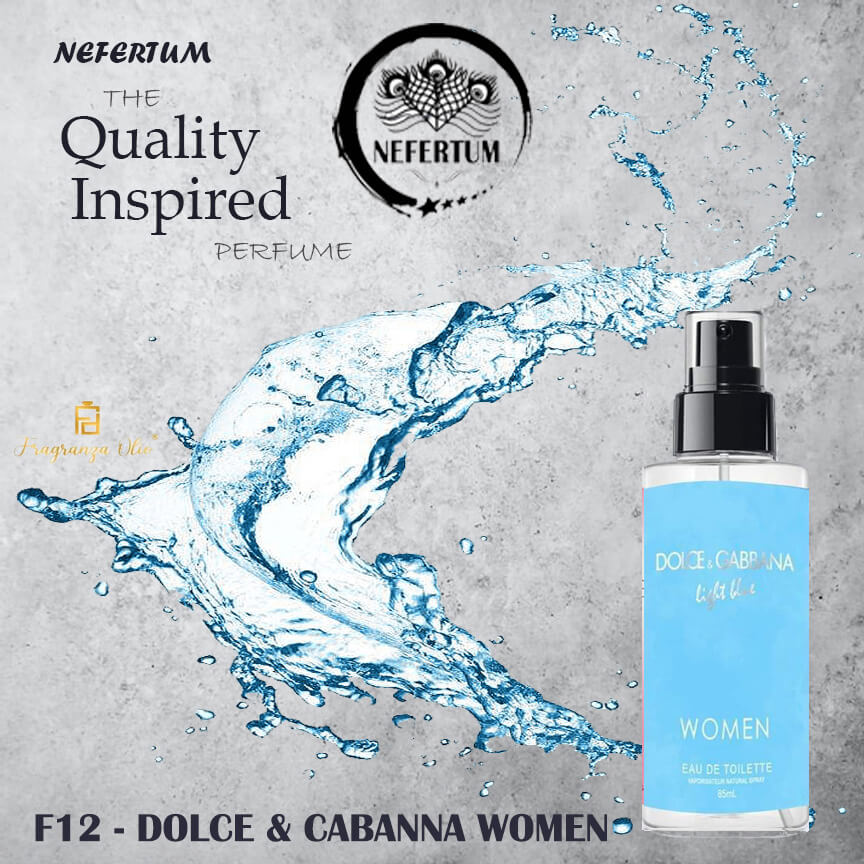 PERFUME FOR WOMEN – F12 DOLCE & GABANA WOMEN