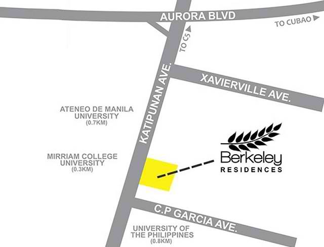 1 Bedroom condo for sale and unit facing Miriam College near Ateneo