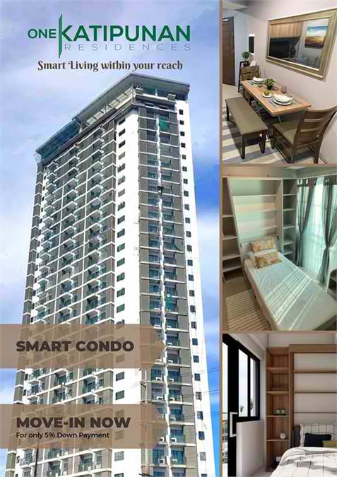 QC commercial unit for sale in Katipunan near ATENEO