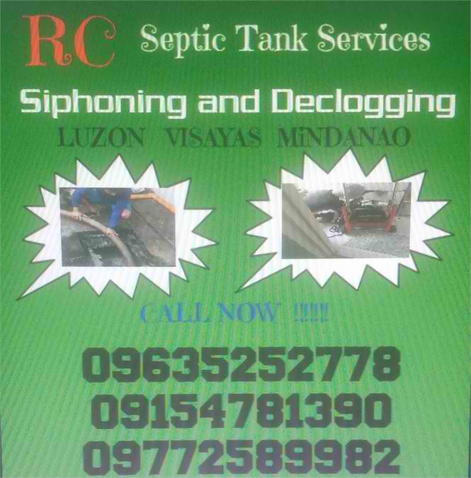 MALABANAN SIPHONING SEPTIC TANK SERVICES 09154781390