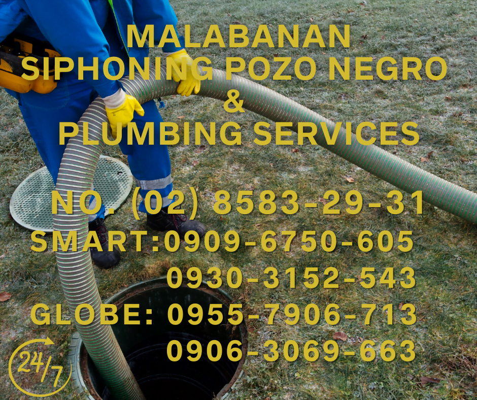 Iloilo City Malabanan Siphoning Plumbing Services 09303152543