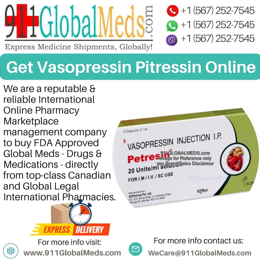 Buy Vasopressin Online: Generic Option Available
