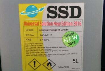 SSD Chemical Solution for Sale in Philippines – used for DFX Banknotes cleaning