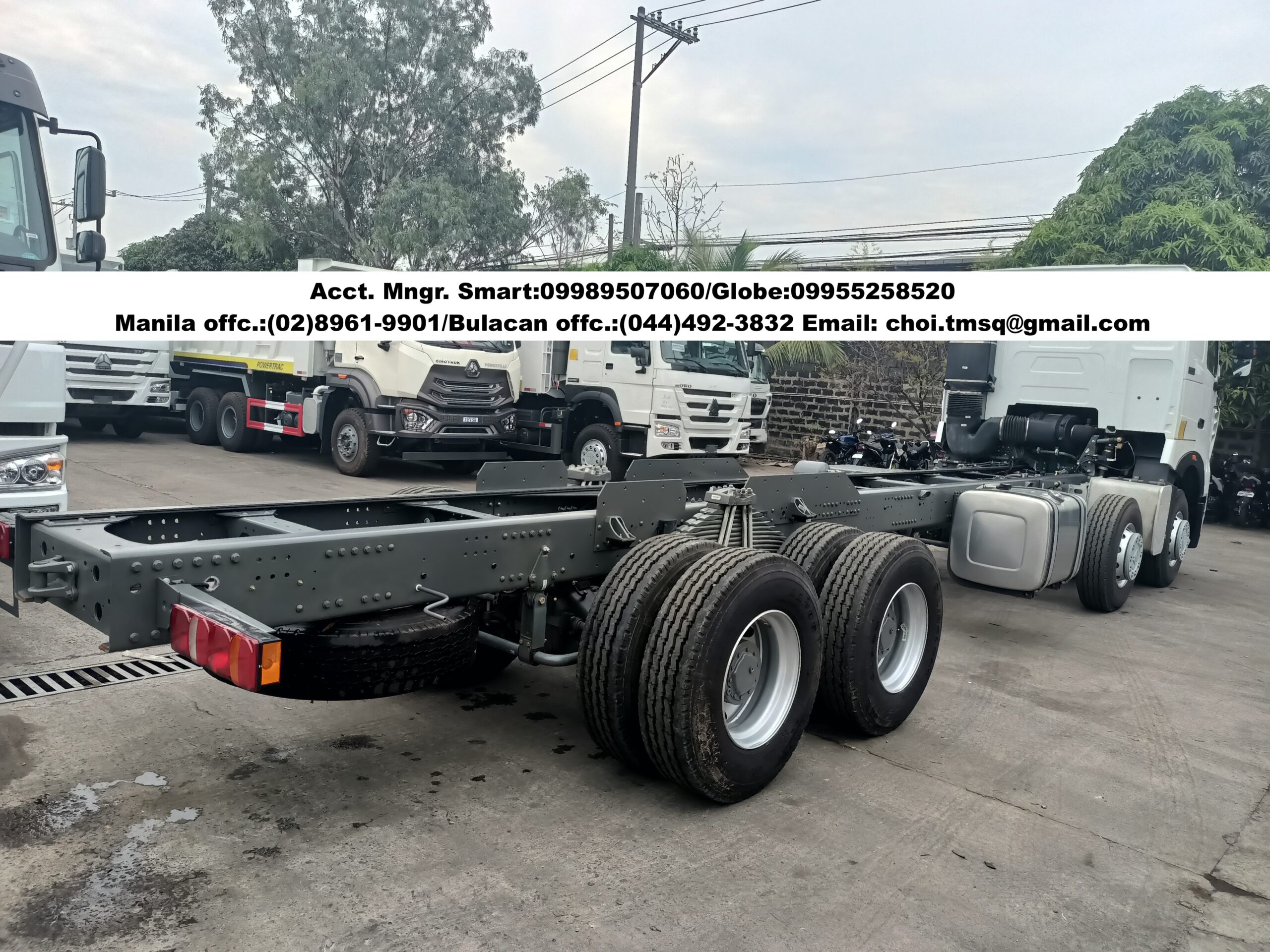 Brand new HOWO 10w Cab and chassis 30 to 32ft available for sale