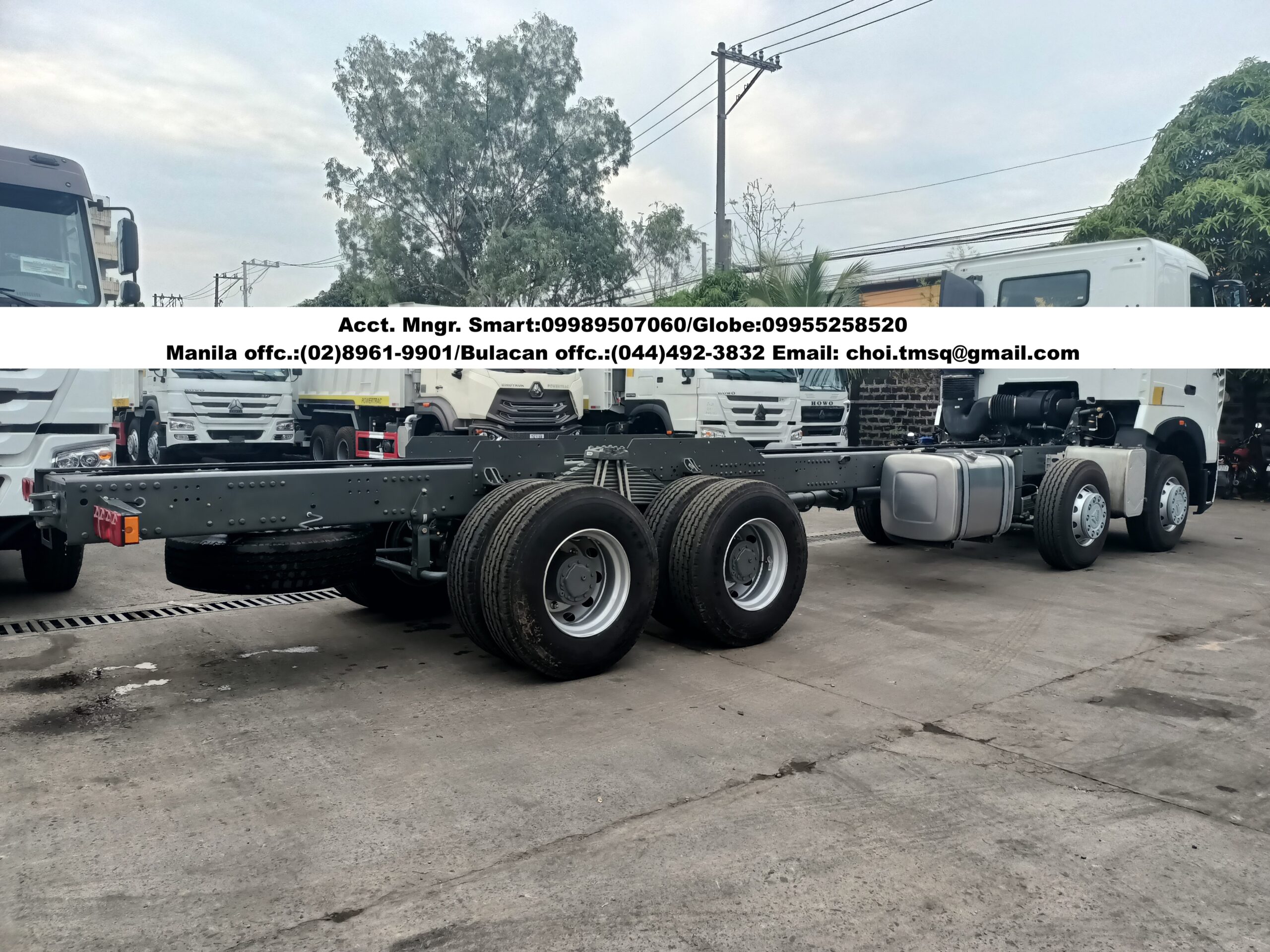 Brand new HOWO 10w Cab and chassis 30 to 32ft available for sale