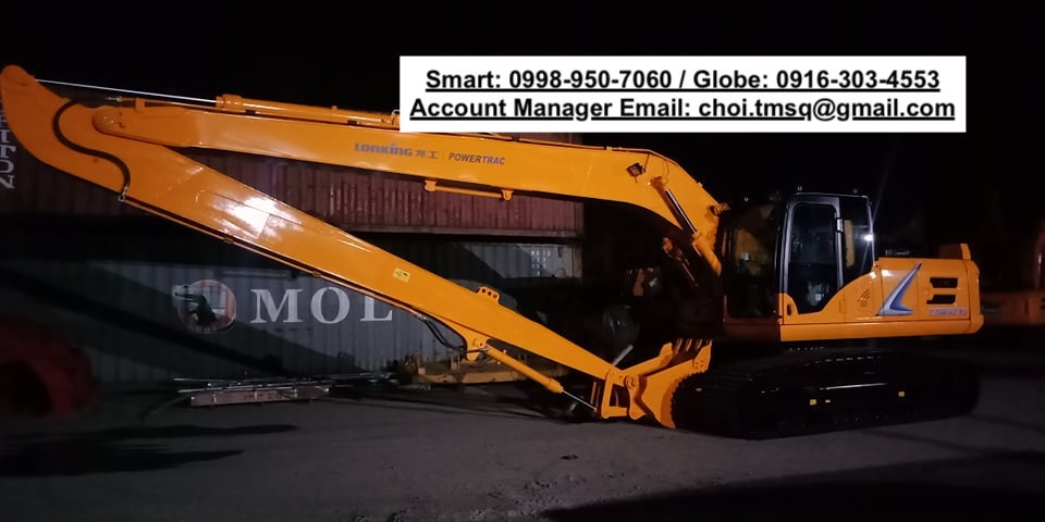 Brand new LONKING Long arm Backhoe excavator .4cbm cummins engine for sale