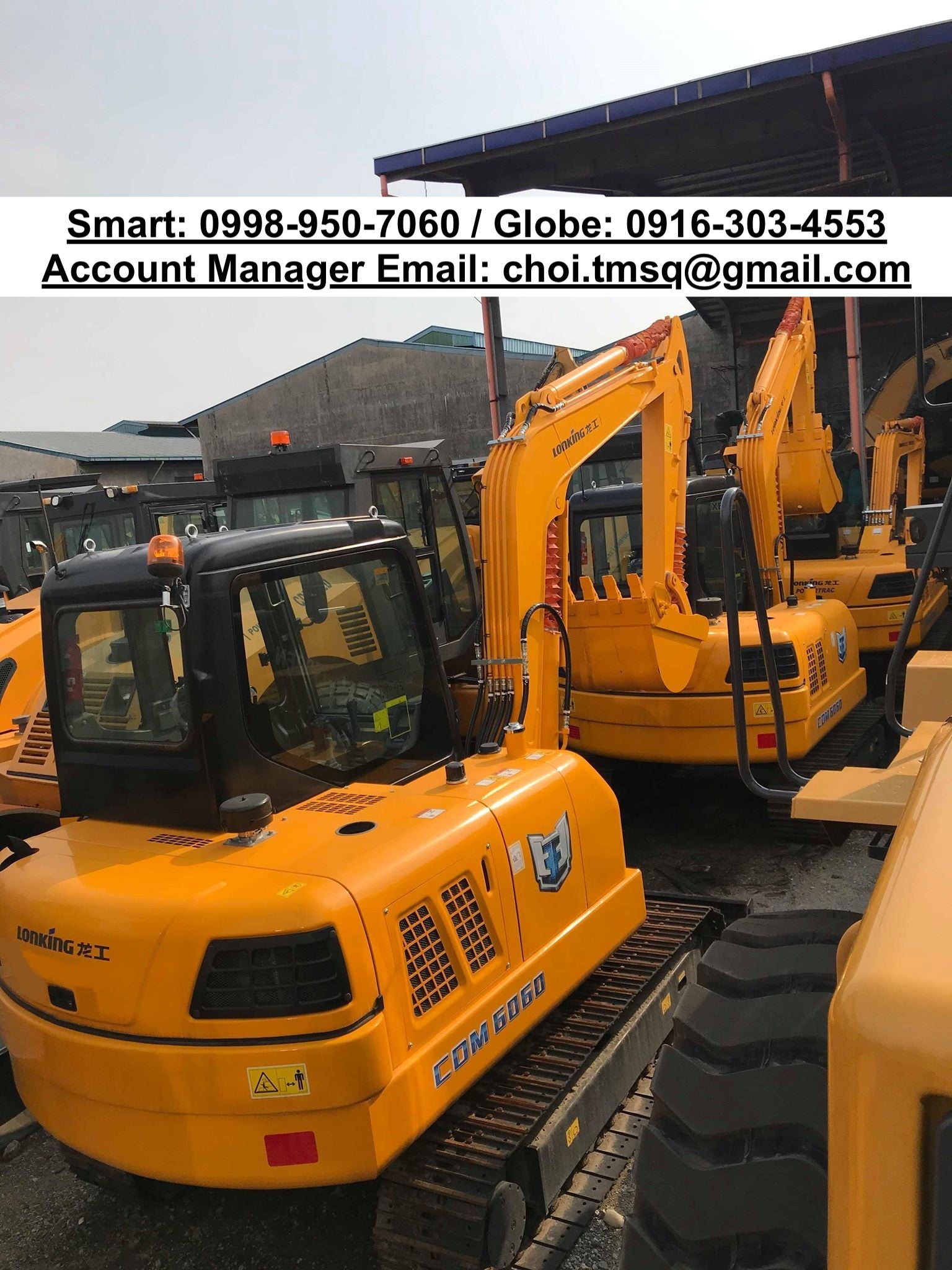 Brand new LONKING Backhoe excavator 0.23cbm manual/automatic available for sale