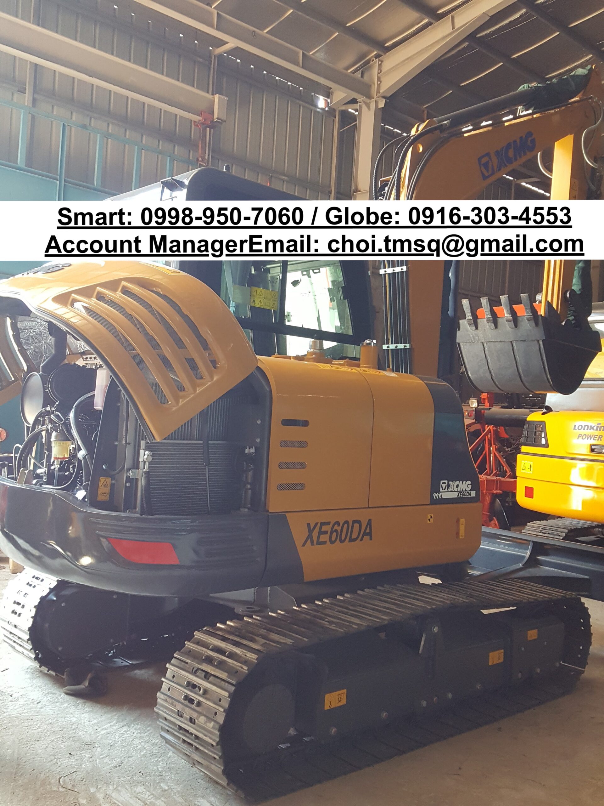 Brand new XCMG Backhoe excavator .23cbm yanmar engine for sale