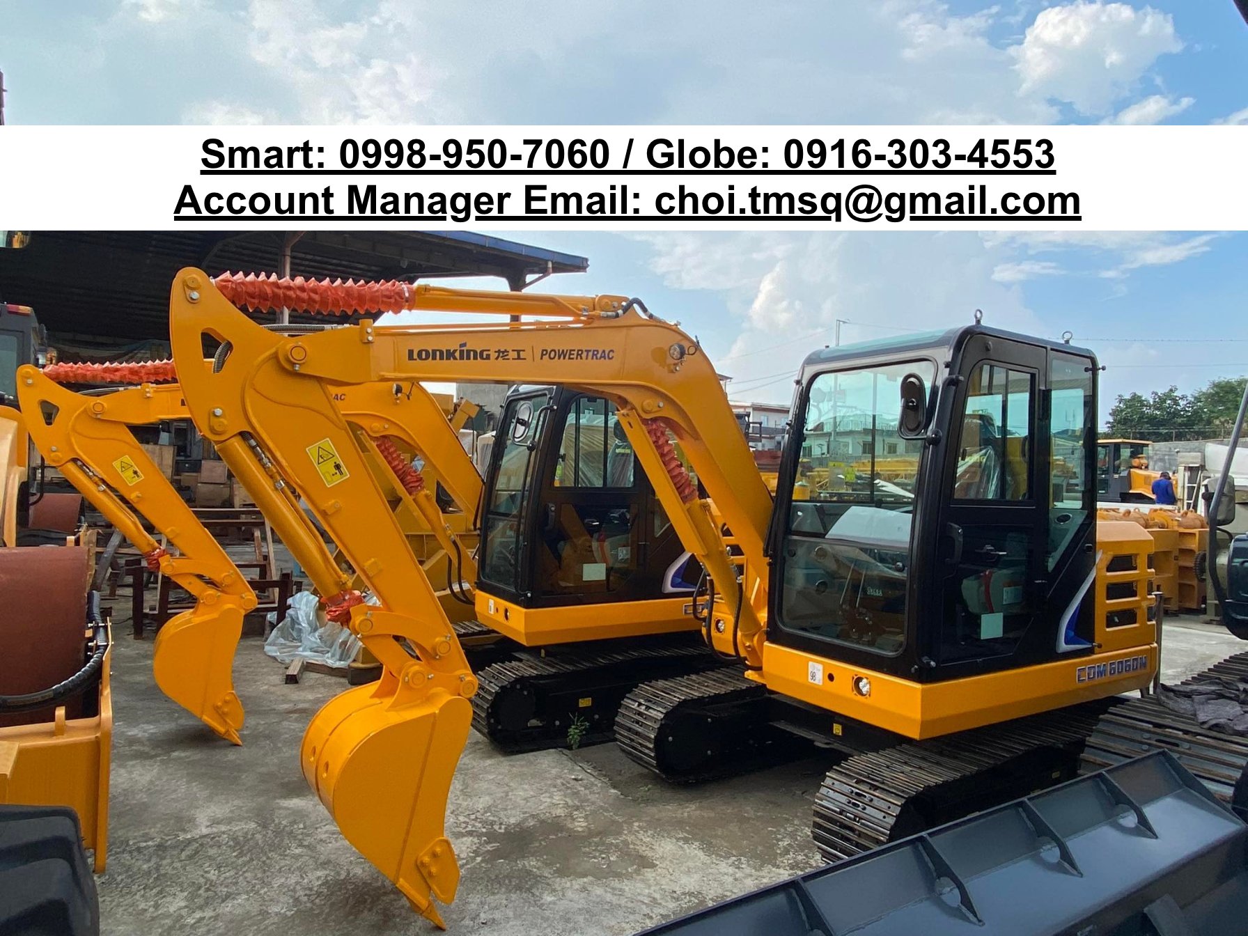 Brand new LONKING Backhoe excavator 0.23cbm manual/automatic available for sale