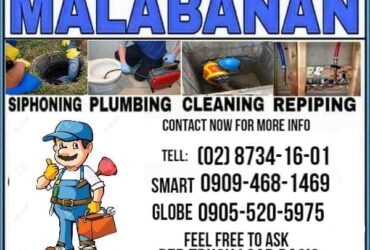 quezon city Malabanan Siphoning Pozo negro and plumbing services