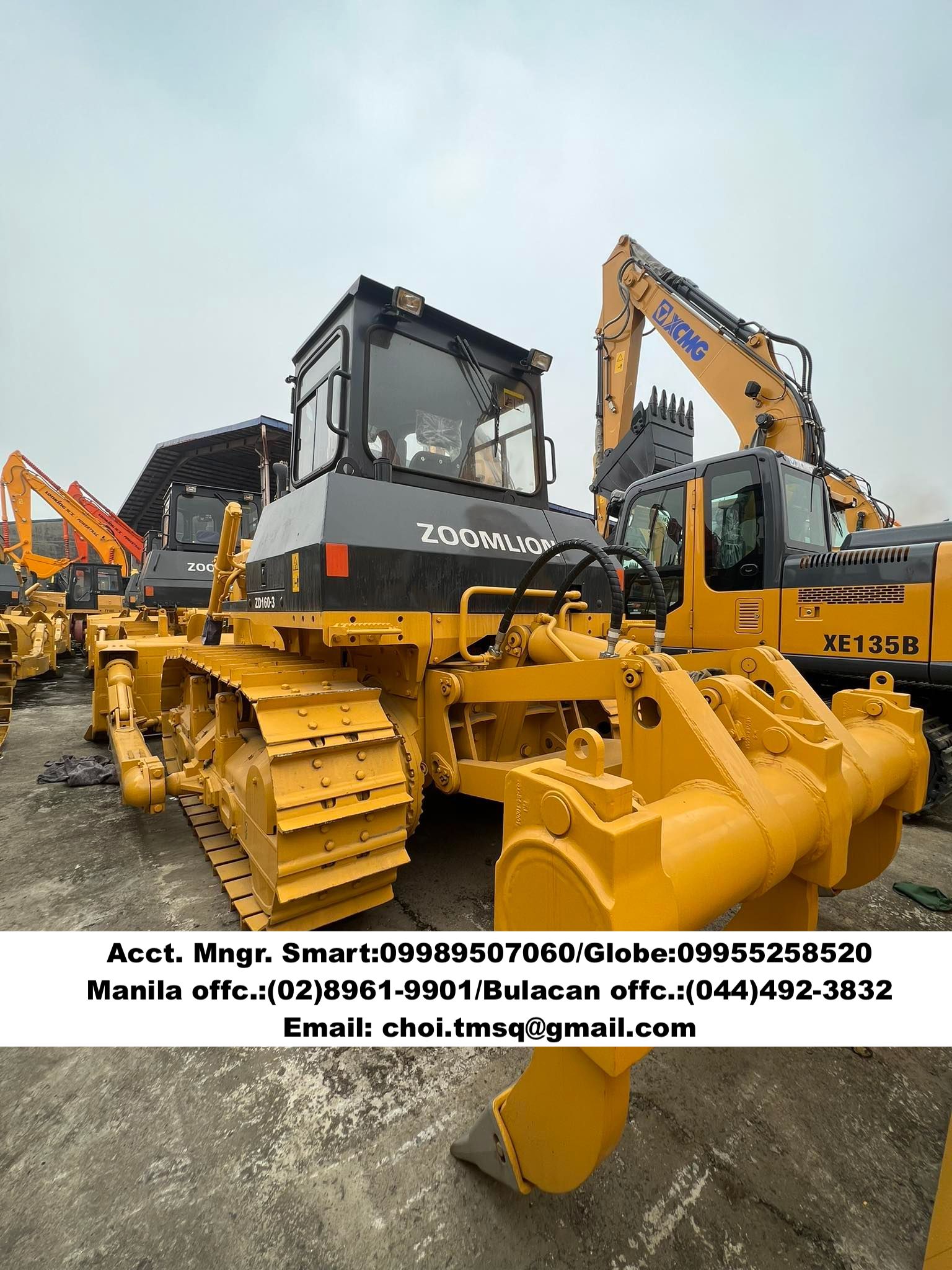 Brand new Zoomlion Bulldozer 175hp with and w/o ripper for sale