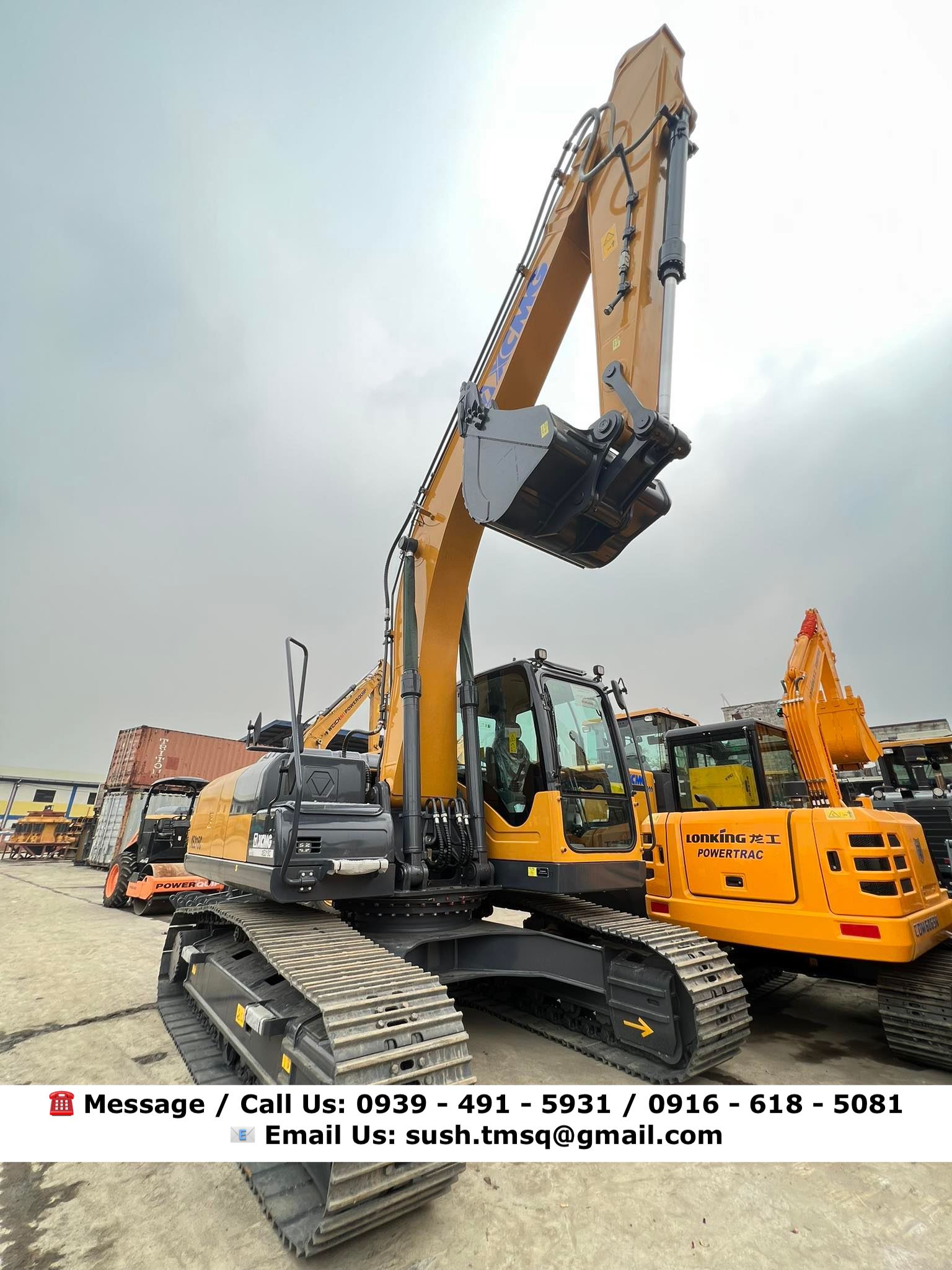 backhoe excavator 1.0cbm xcmg xe215c isuzu engine with breakerline