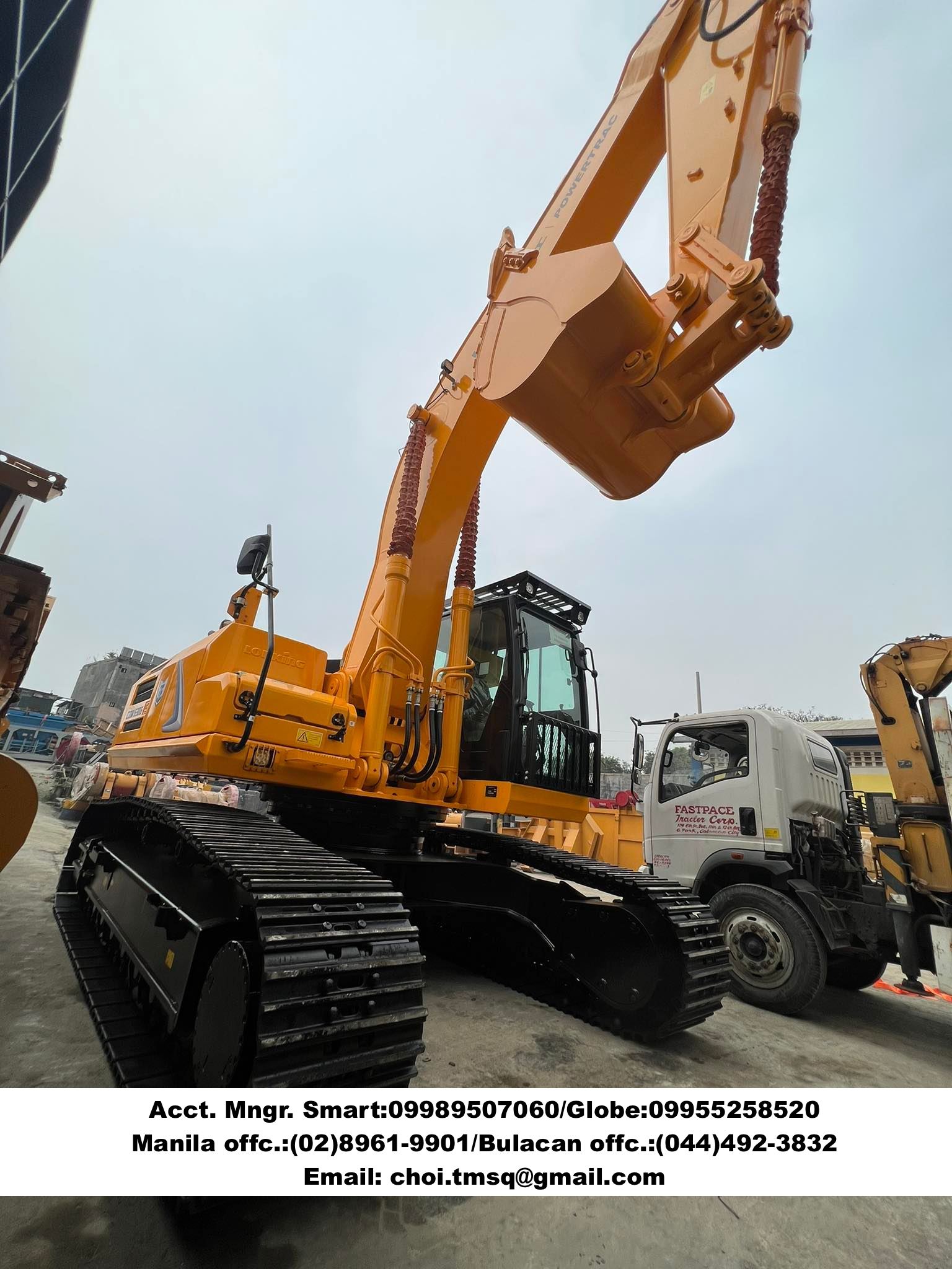Brand new LONKING Backhoe excavator 1.6cbm ISUZU engine for sale
