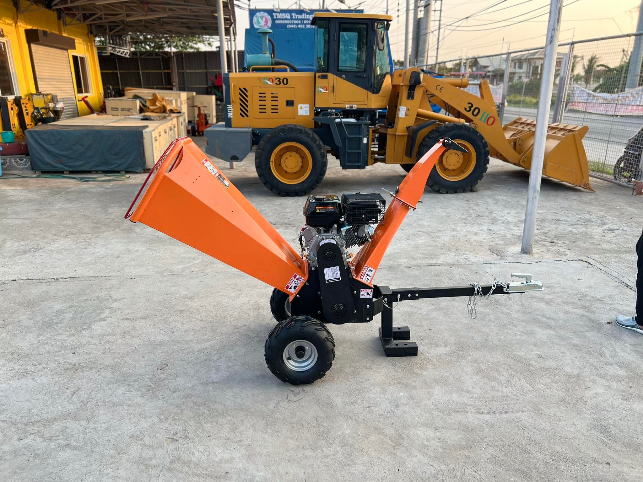 PRIMUS Wood chipper wood shredder 15hp loncin engine for sale