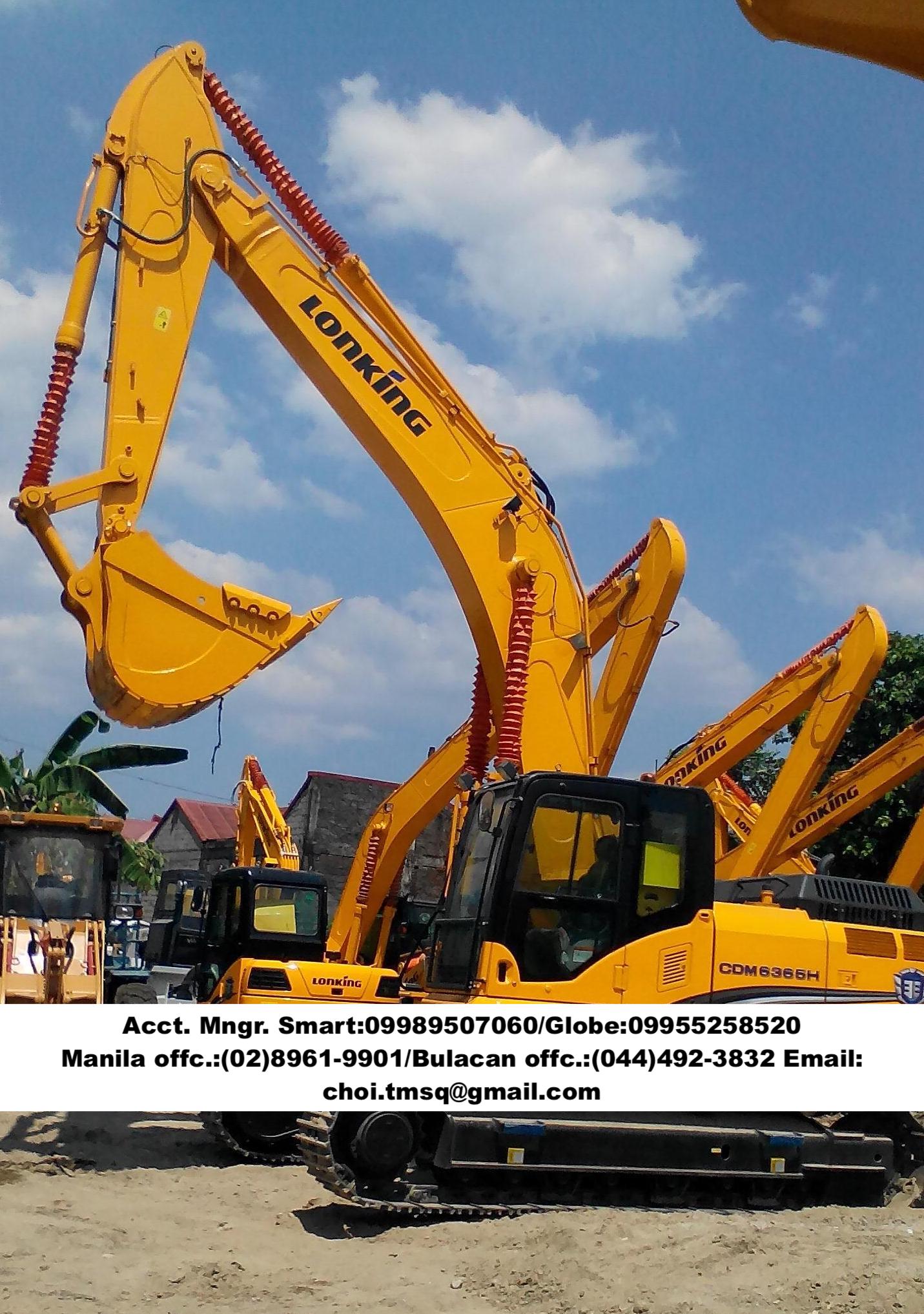 Brand new LONKING Backhoe excavator 1.6cbm cummins engine for sale