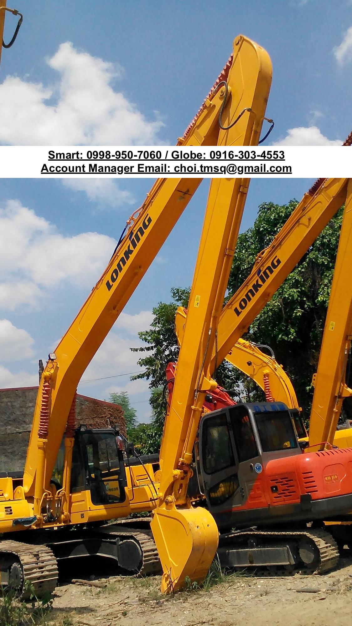Brand new LONKING Long arm Backhoe excavator .4cbm cummins engine for sale
