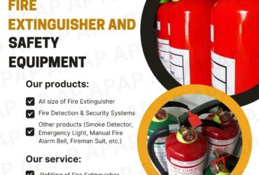 FIRE EXTINGUISHER AND SAFETY EQUIPMENT – SANFERNANDO