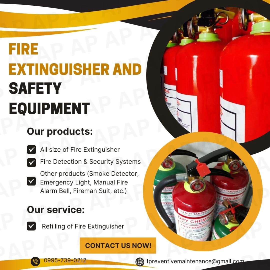 FIRE EXTINGUISHER AND SAFETY EQUIPMENT – DAVAO