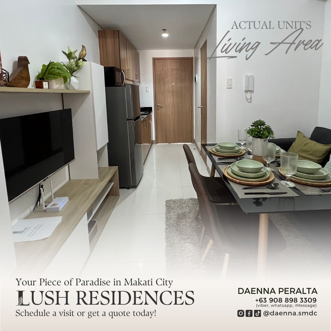 1 BR unit at Lush Residence Makati