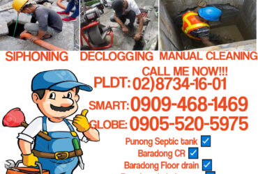 Malabanan Siphoning Pozo negro and plumbing services