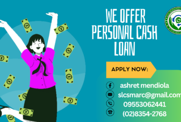 WE OFFER PERSONAL CASH LOAN