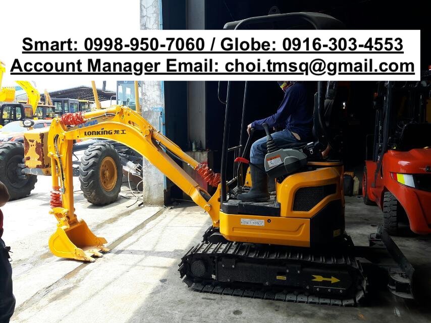 Brand new LONKING Mini Backhoe excavator 0.04cbm orig. kubota engine for sale