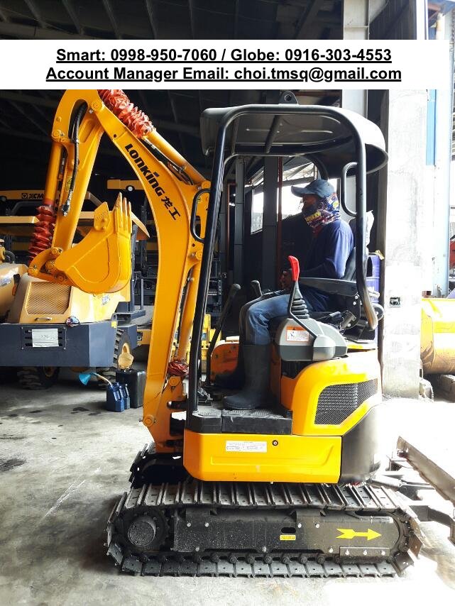 Brand new LONKING Mini Backhoe excavator 0.04cbm orig. kubota engine for sale