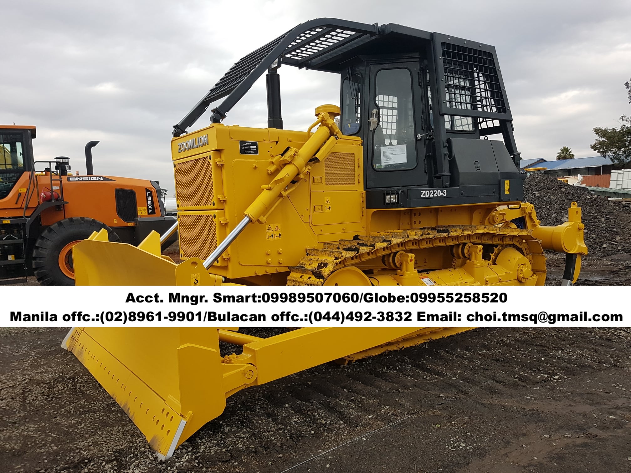 Brand new ZOOMLION Bulldozer 217hp cummins engine with and w/o ripper for sale