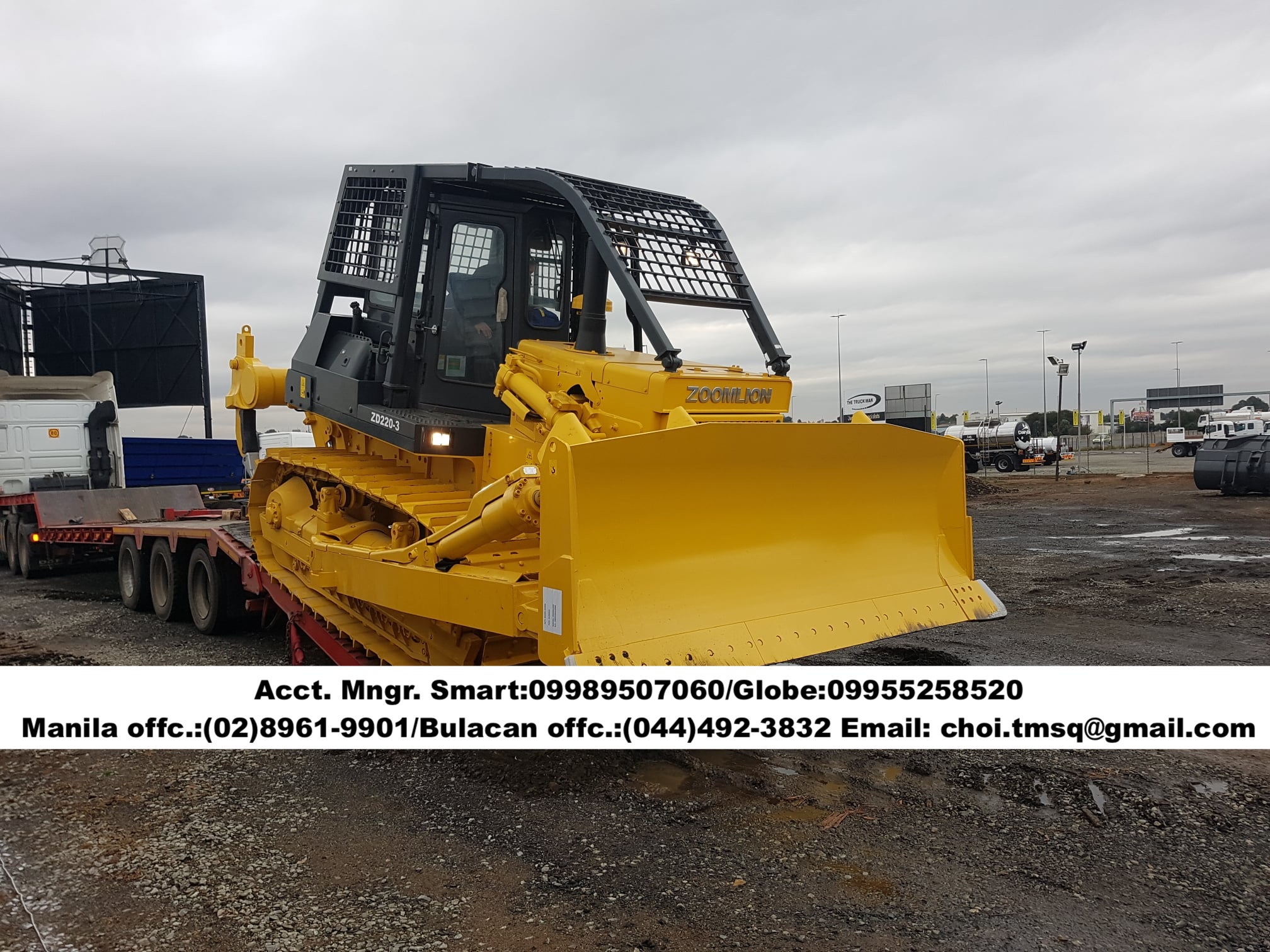 Brand new ZOOMLION Bulldozer 217hp cummins engine with and w/o ripper for sale