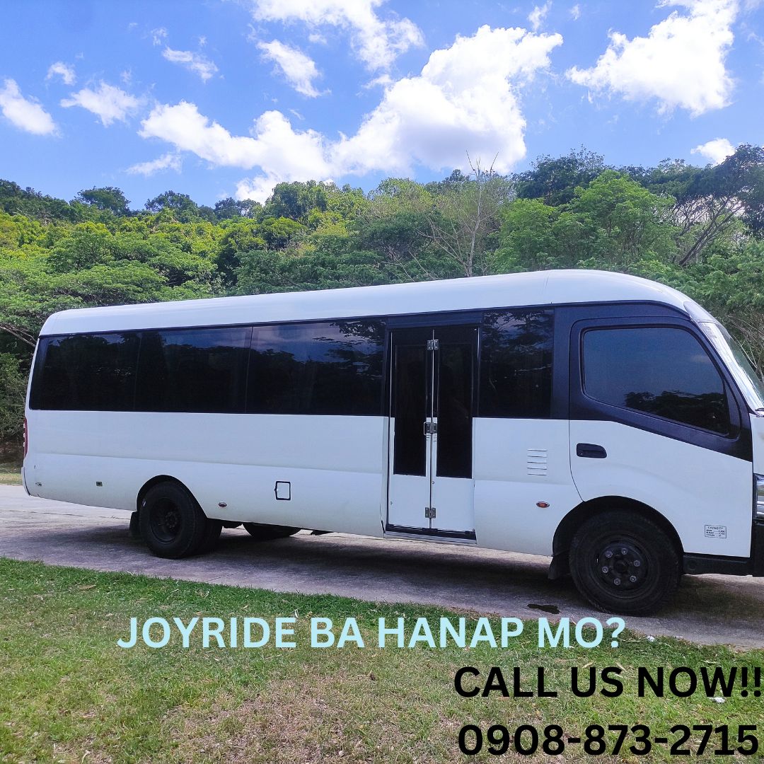 coaster for baguio tour