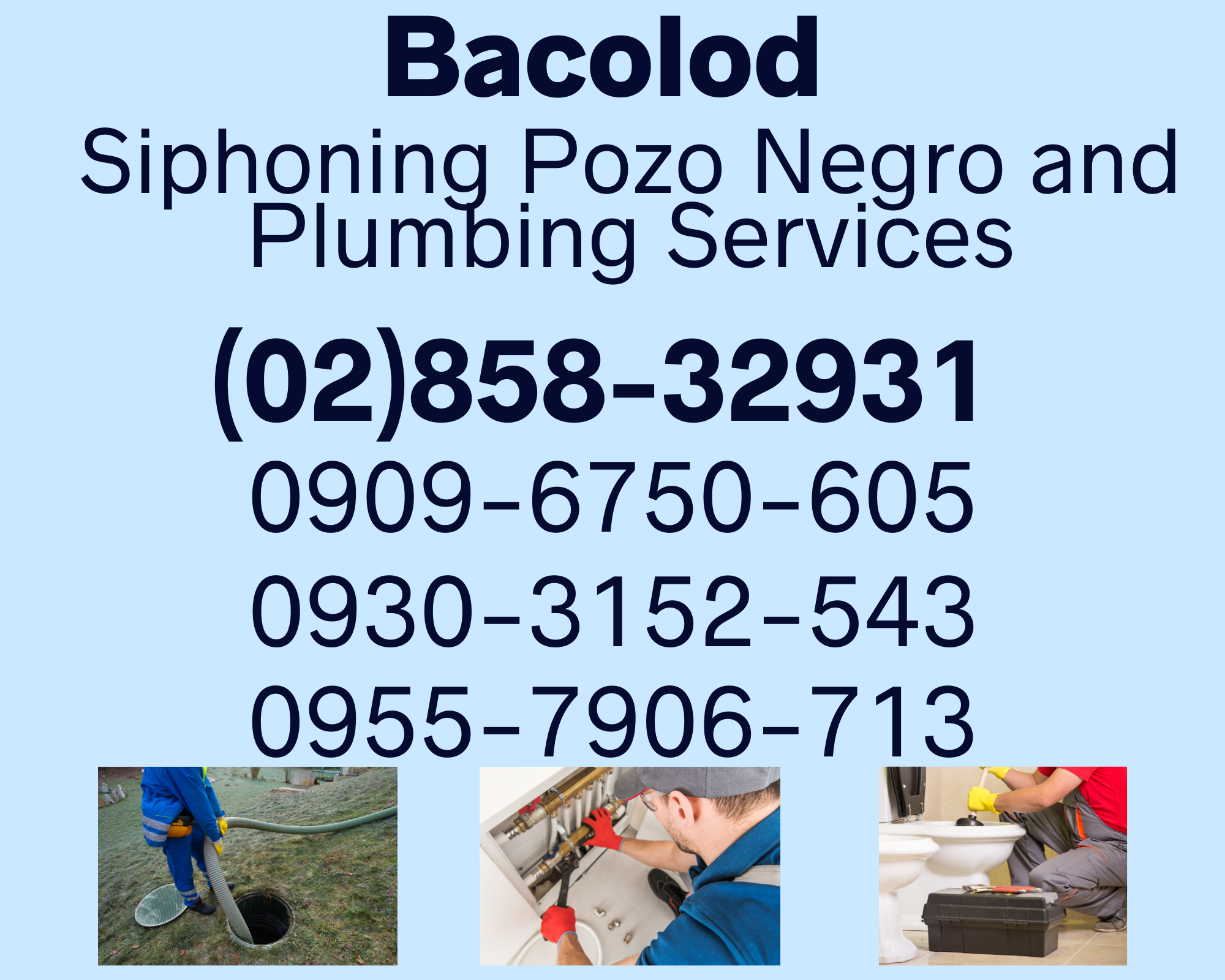bacolod malabanan siphoning and plumbing  pozo negro services 85832931/09063069663