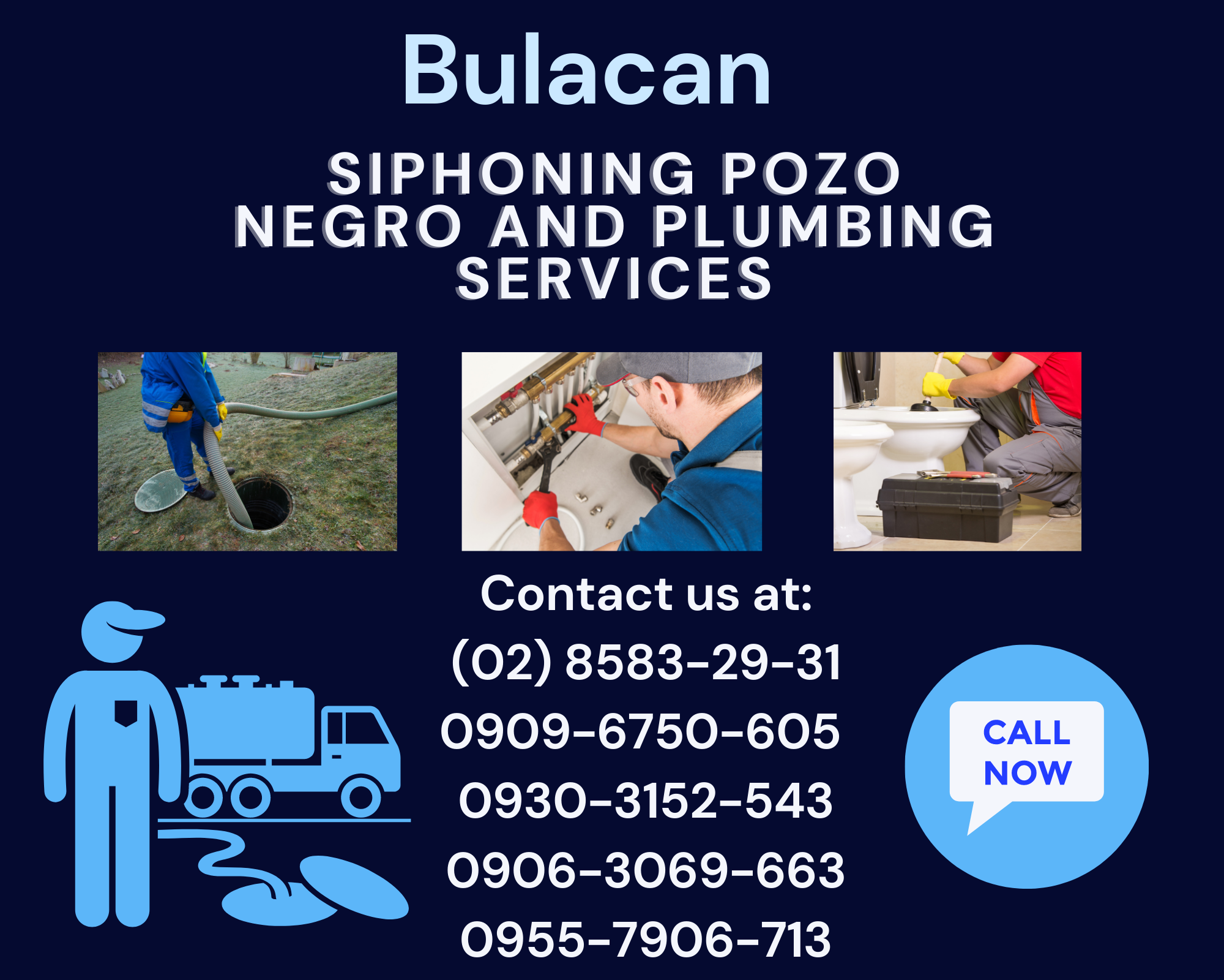 caloocan malabanan siphoning and plumbing  pozo negro services 85832931/09063069663