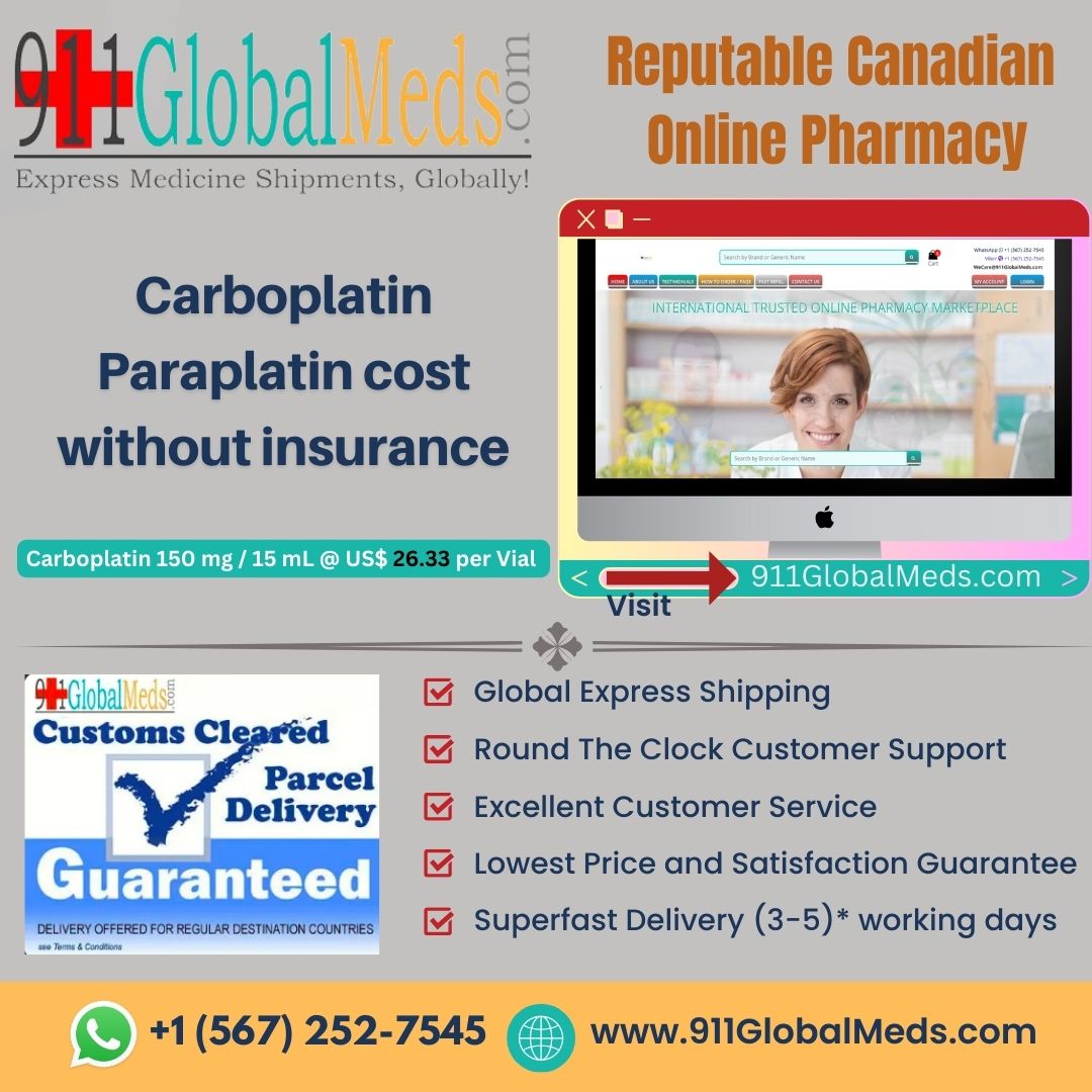 Carboplatin Paraplatin cost without insurance
