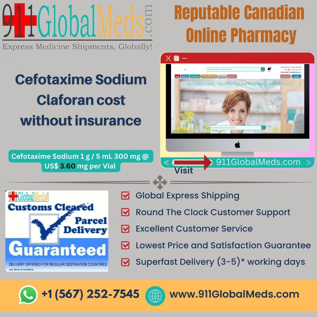 Cefotaxime Sodium Claforan cost without insurance
