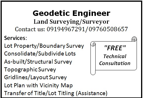 surveyor geodetic engineer