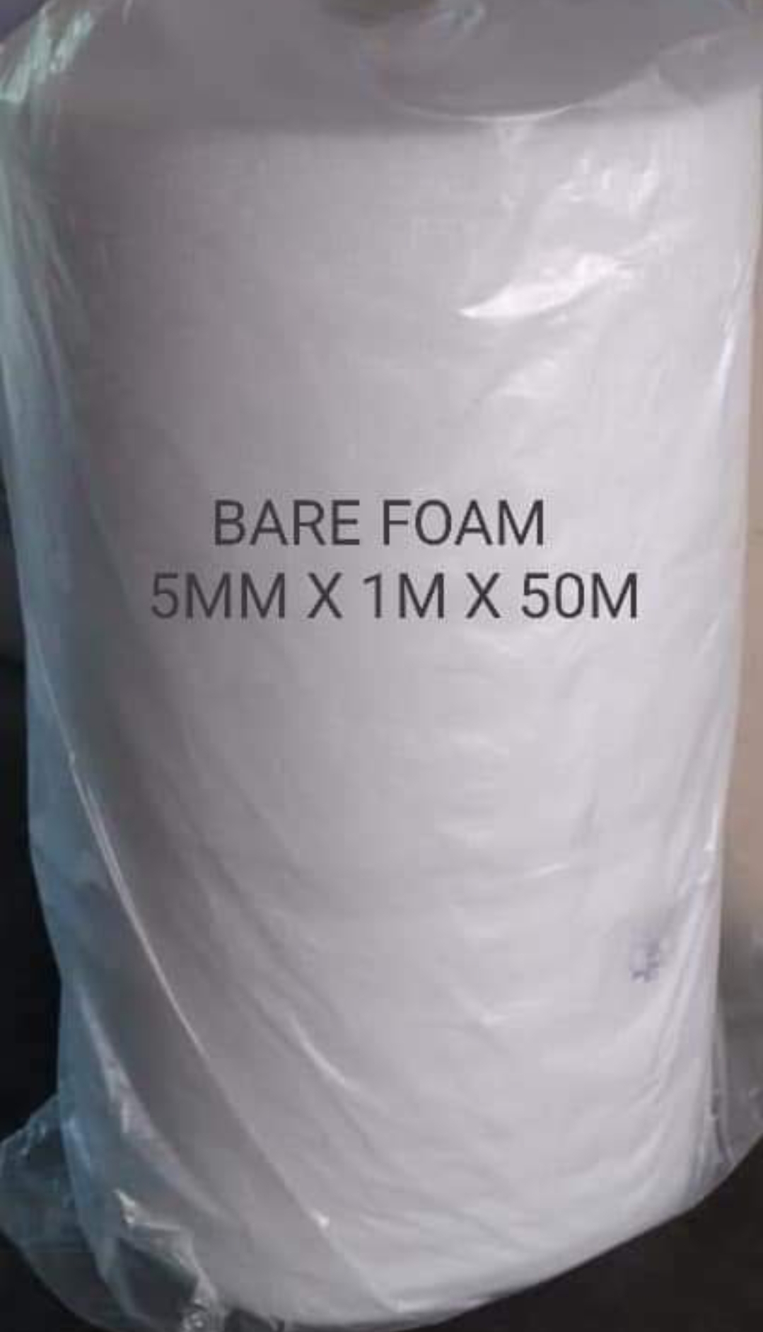 P.E FOAM BARE INSULATION