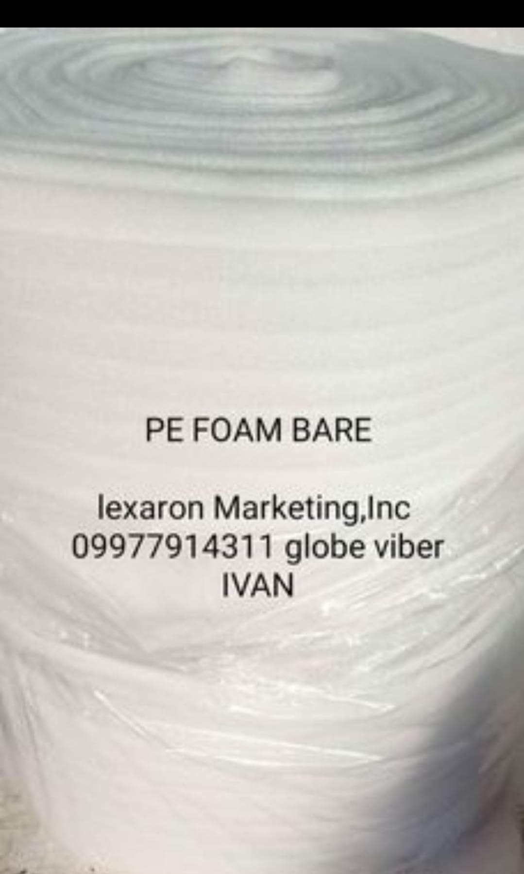 P.E FOAM BARE INSULATION