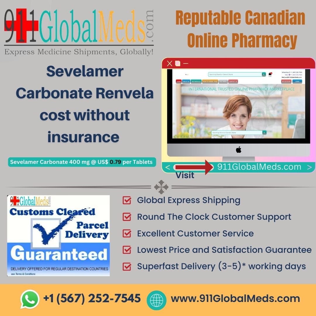 Sevelamer Carbonate Renvela cost without insurance