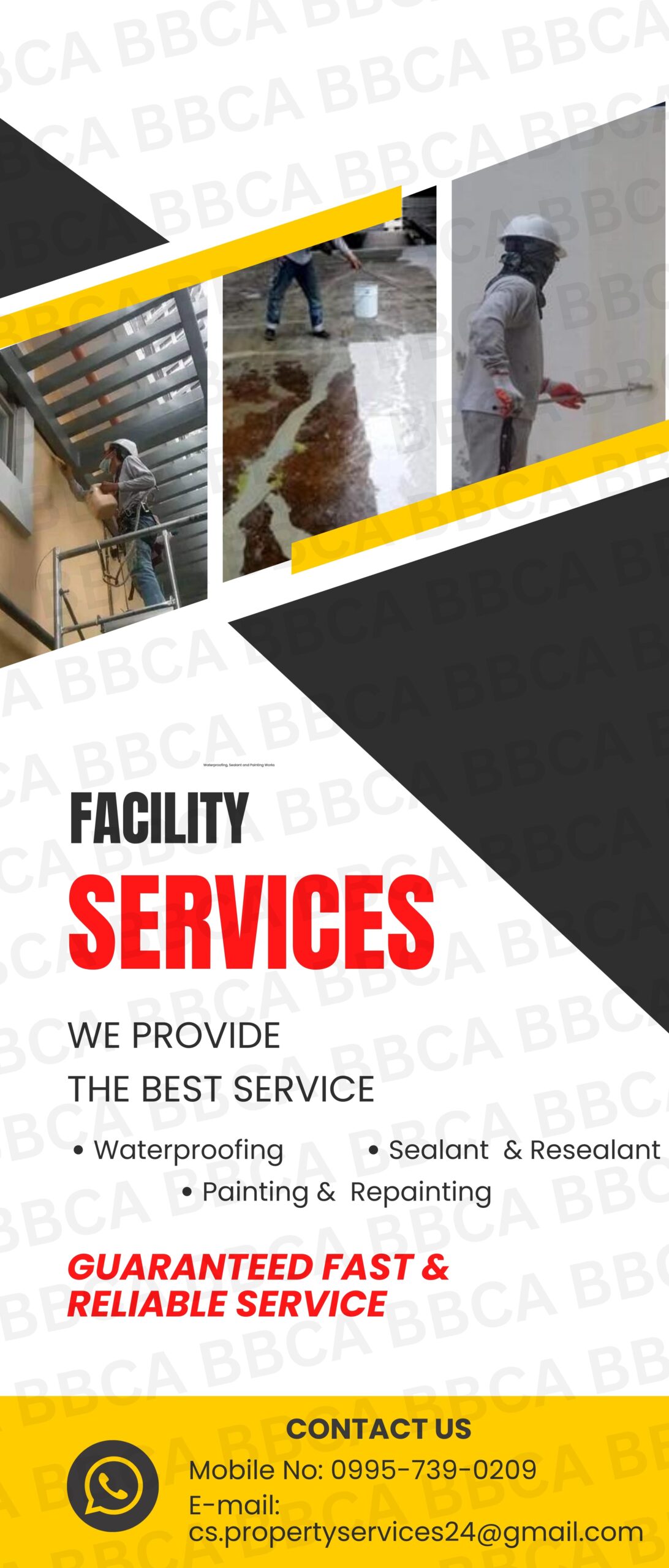 WATERPROOFING, SEALANT, PAINTING WORKS CLARK BentaMan