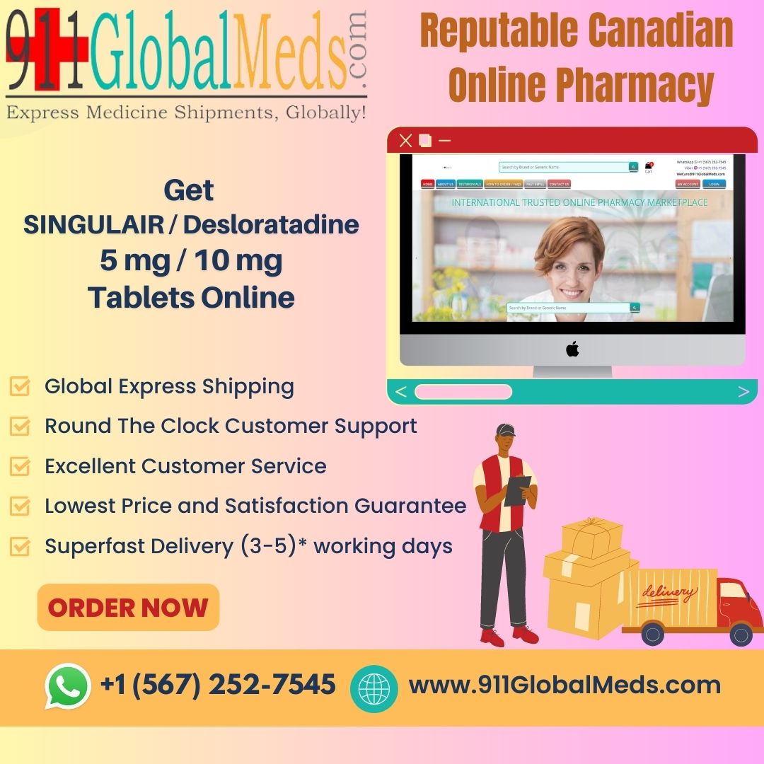 What is the cost of Desloratadine Montelukast Clarinex Aerius Singulair online?