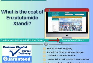 What is the cost of Enzalutamide Xtandi?