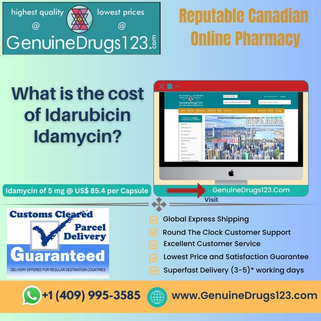 What is the cost of Idarubicin Idamycin?