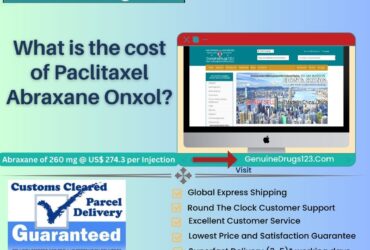 What is the cost of Paclitaxel Abraxane Onxol?