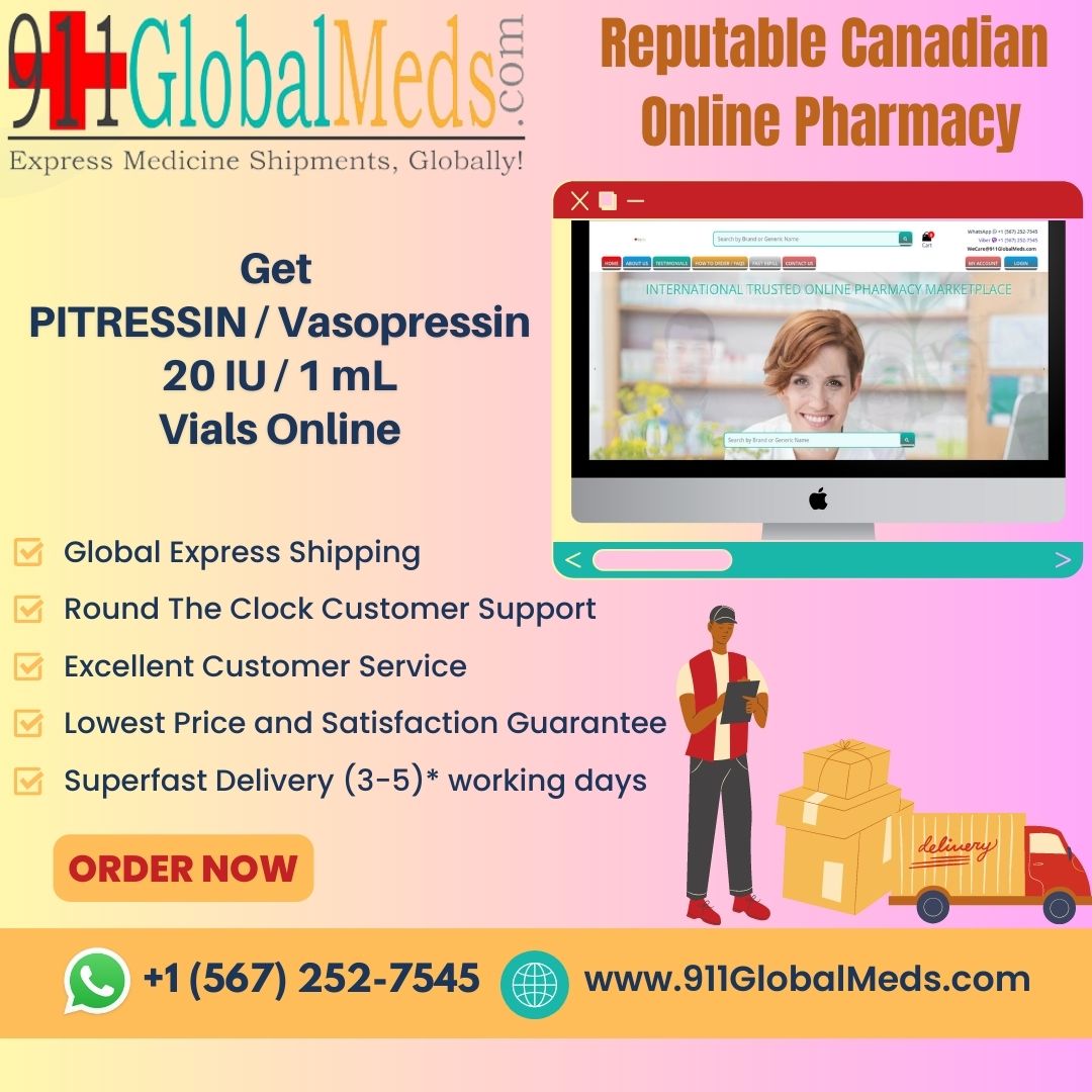 What is the cost of Vasopressin Pitressin online?