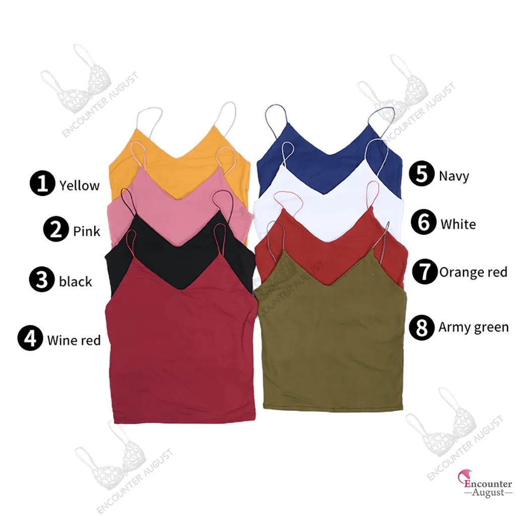 Sleeveless Top Camisoles Tank Tops B-214