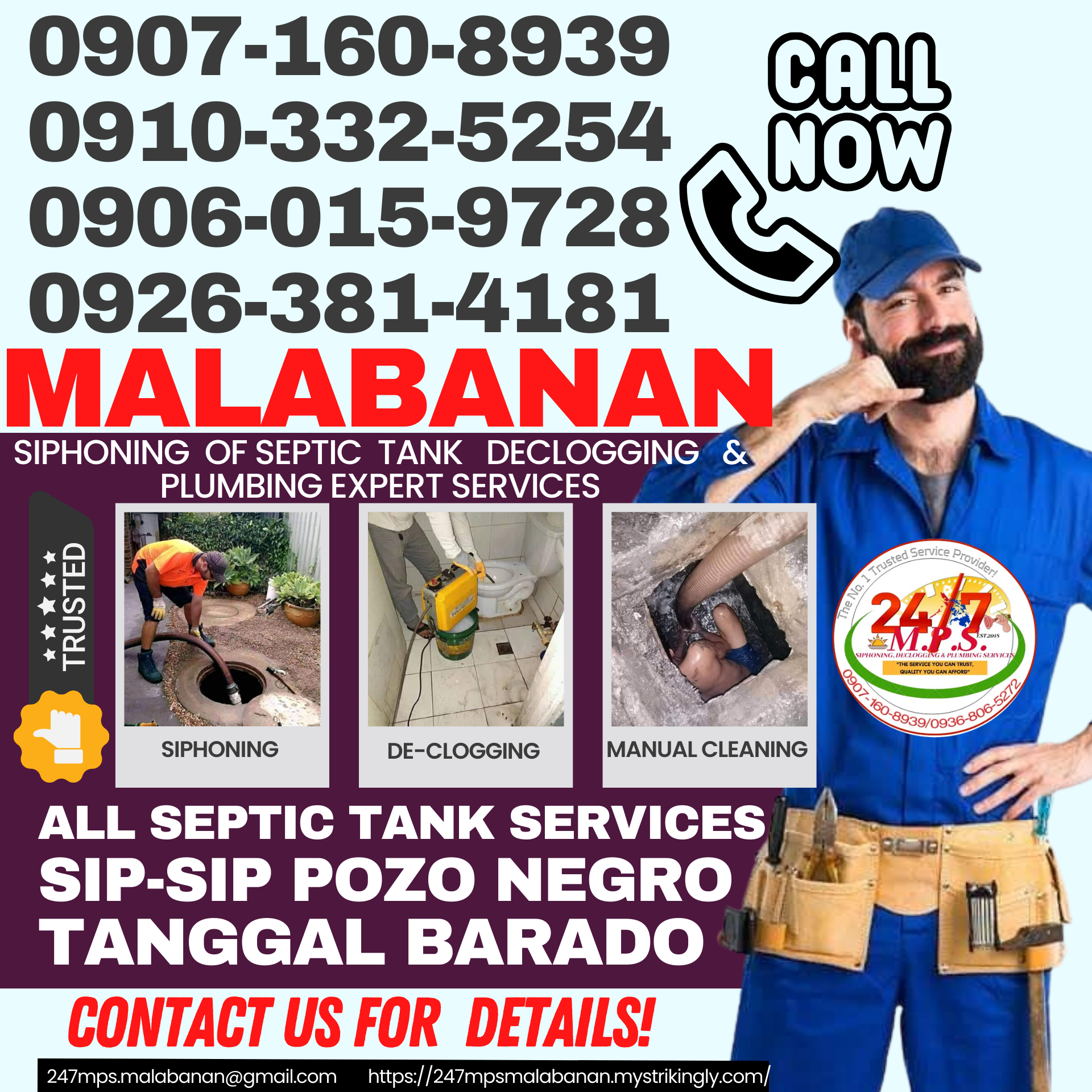 📌MALABANAN TRUSTED SERVICES  ☎️0926-381-4181 ☎️0907-160-8939✅️