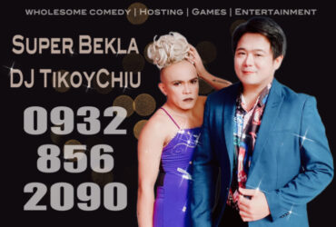 Event Party Host Stand Up Comedian Duo Super Bekla and DJ Tikoy