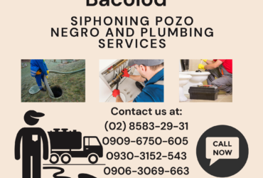 bacolod malabanan siphoning and plumbing  pozo negro services 85832931/09063069663