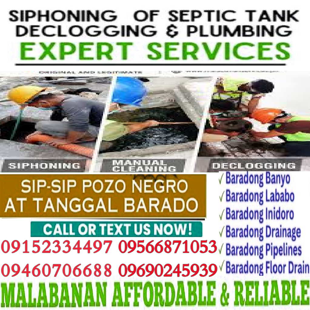 MALABANAN SIPHONING POZO NEGRO PLUMBING SERVICES 09460706688